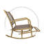 Chaise berçante Creative Home