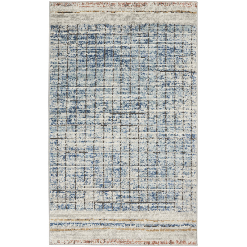 Tapis beige Freeda, Rectangle 3 pi x 5 pi