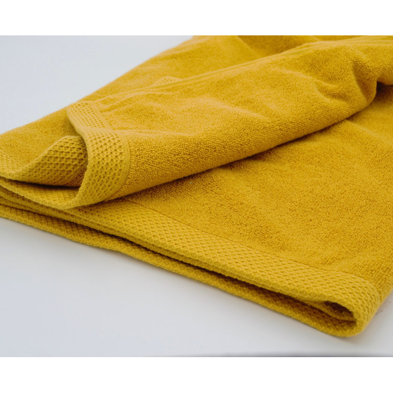 Draps de bain Côte D'azur, Jaune