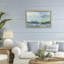 Cadre flottant Rain Over The Lagoon, design par Silvia Vassileva-1828265991-1828265986