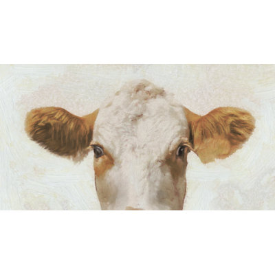 Cow Face - Painting Print