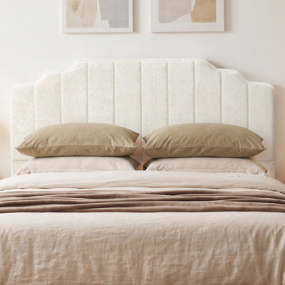 Upholstered Headboard For Bed, No Assembly Required