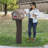 Plastic Post Mounted Mailbox with Magnetic Closure-41108427