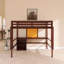 Lit mezzanine en bois avec tableau d'écriture-1060987368-1060987369
