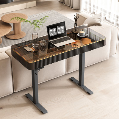 Height Adjustable Rectangle Standing Desk 