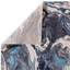 Aurora AU18 Ocean Metallic Blue Area Rug-825639603