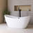 67" Acrylic Freestanding Soaking Bathtub