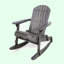 Chaise à bascule Malibu Adirondack
