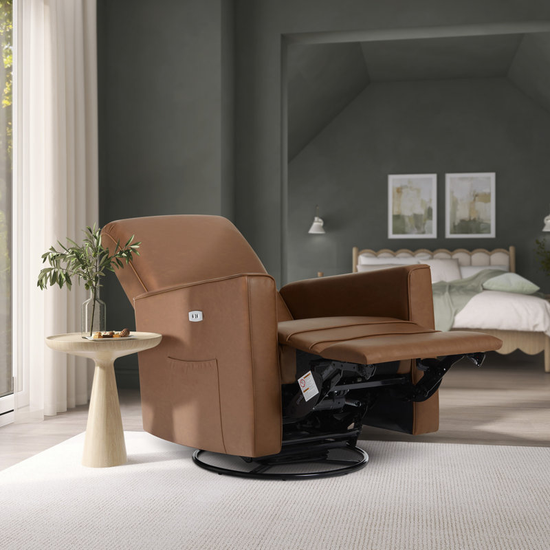 Evolur Harlow Deluxe Glider |Power Recliner| Rocker