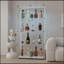 Vitrine en verre trempé, armoire à vin, armoire de rangement, classeur, avec bande DEL Bluetooth, peut être contrôlée par une télécommande ou une application mobile, roulettes pivotantes, peut être placée n'importe où-1126406631