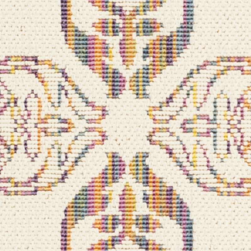 Havana Multicolor Geometric Synthetic Indoor/Outdoor Rug