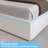 Bed Frame With 4 Storage Drawers And Led Lights Upholstered Platform Storage Bed Frame With Charging Station And Headboard Led Bed Frame,Easy Assemble-395153603-381632295