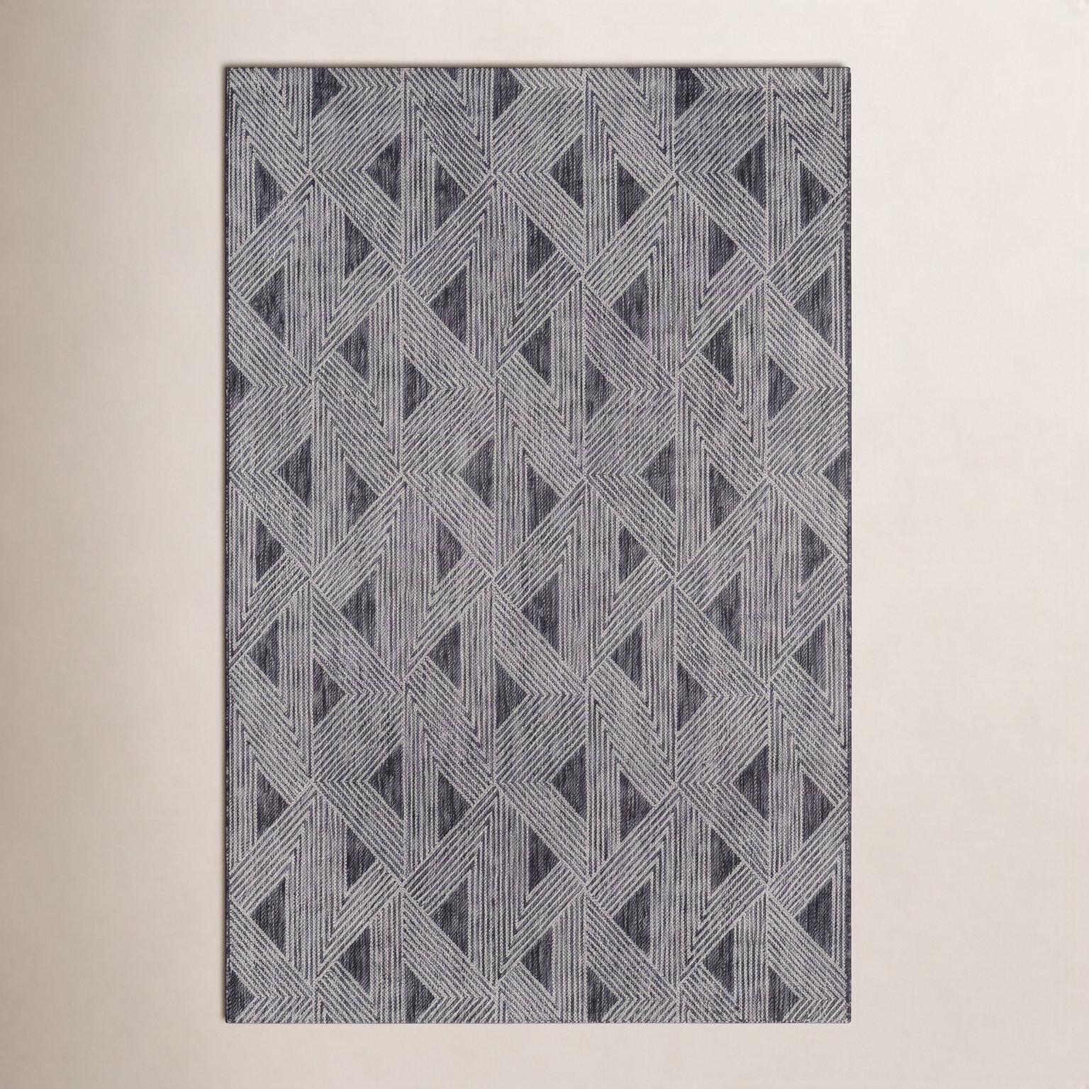 Nysa Geometric Rug, Rectangle 3'11" x 5'7"