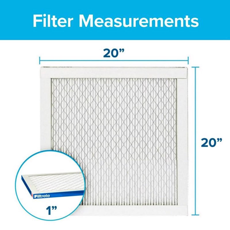 Filtre à air à réduction d’allergène elite, H 20" x l 20" x P 1"
