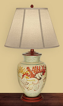 Ceramic Standard and Bedside Table Lamp