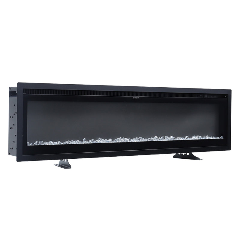 Ketilfrith Electric Inset Fire, 34.1cm H x 101.6cm W x 14.2cm D
