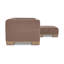 Canapé modulaire June Lounge brun foncé-132398116-132398119