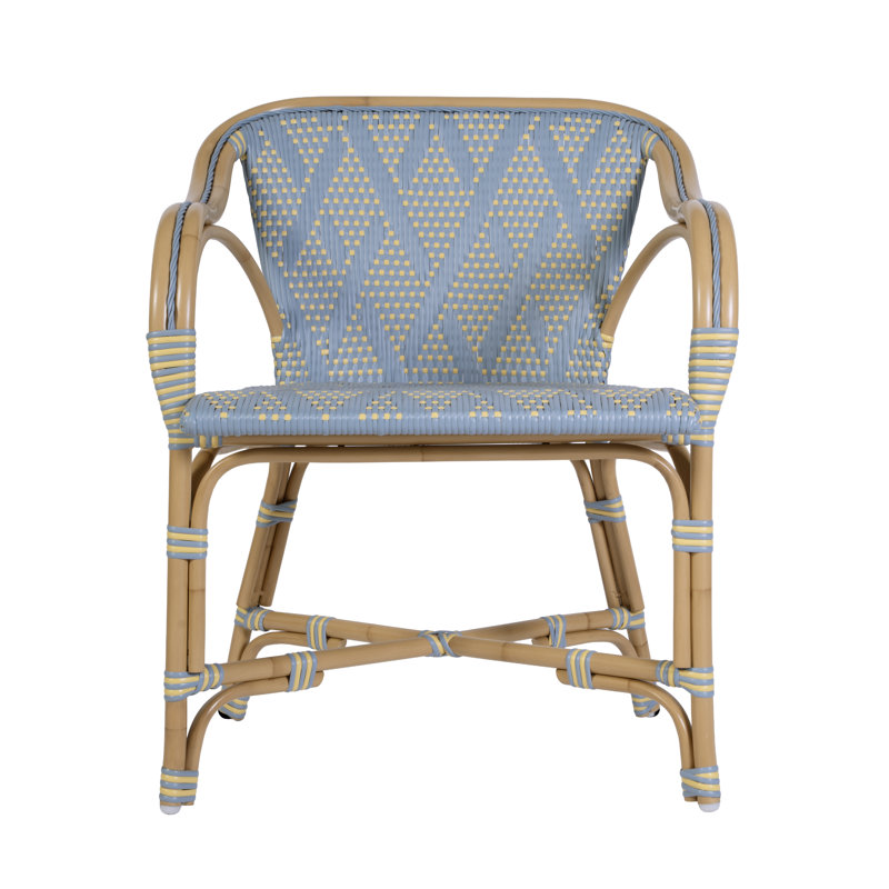 Cliff Outdoor Arm Chair, Cliff Outdoor Arm Chair, Blue & Yellow