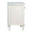 Mykonos 3-Drawer Solid Wood Nightstand in White