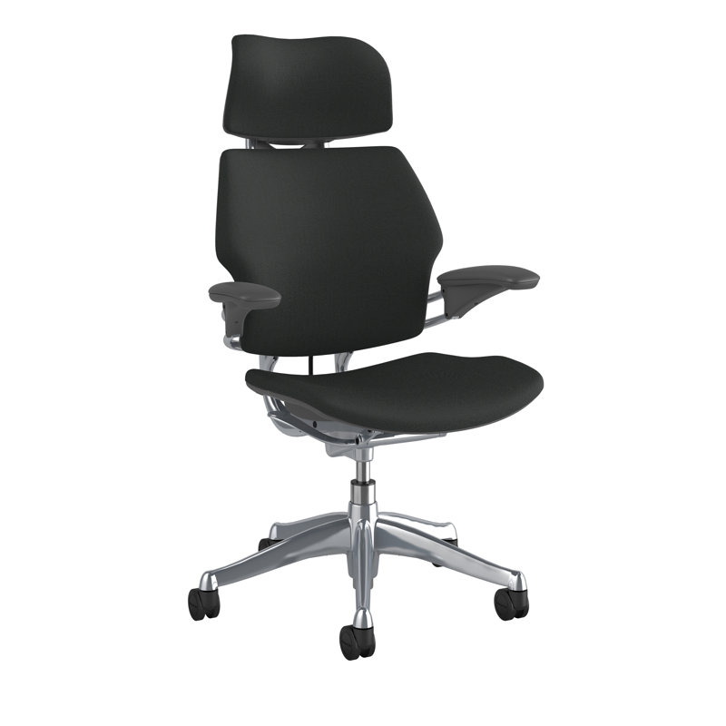 Freedom Headrest Task Chair, Graphite, Graphite