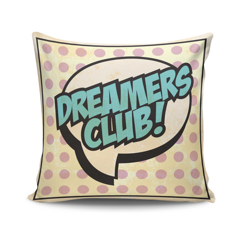 Decorative Cushion Cover, 17 x 17 Inches, 50% Cotton / 50% Polyester | Machine Washable at 104°F, Ironable, Concealed Zip Closure | Perfect for Living Room, Bedroom, and Stylish Home Décor