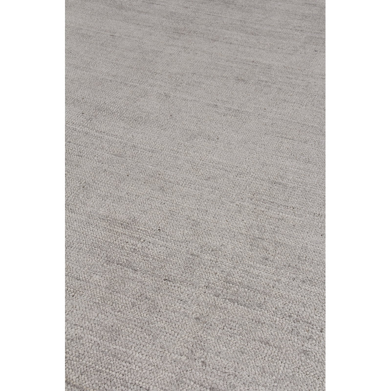 Catalina Hand-Loomed Synthetic Silver Area Rug, Rectangle 9' x 12'