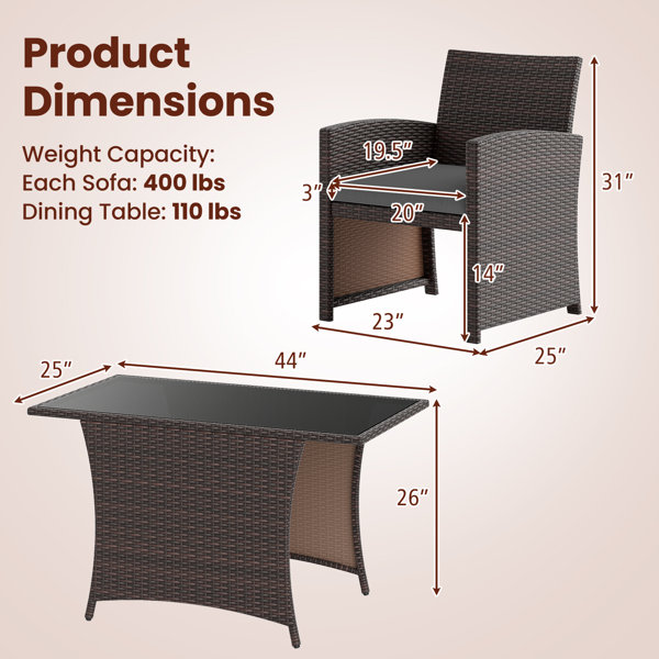 Dimensions du produit