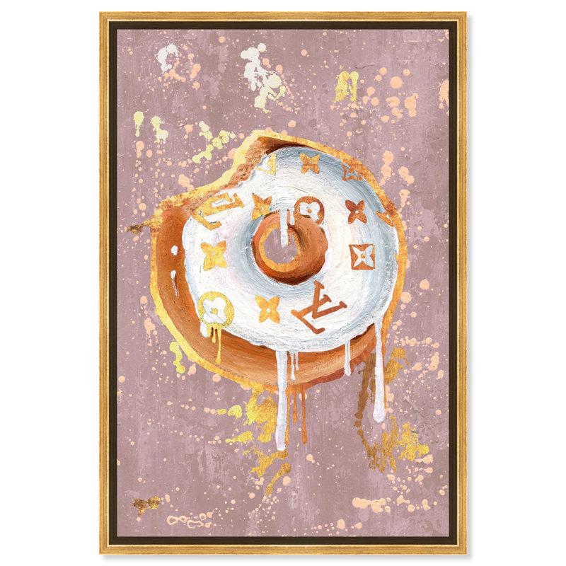 Louis Sweets Lifestyle - Impression sur toile, H 36 po x l 24 po, Toile encadrée d'or