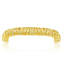 5” C TO C HAMPTON PULL; CLEAR CRYSTAL SATIN GOLD FINISH-1991494117