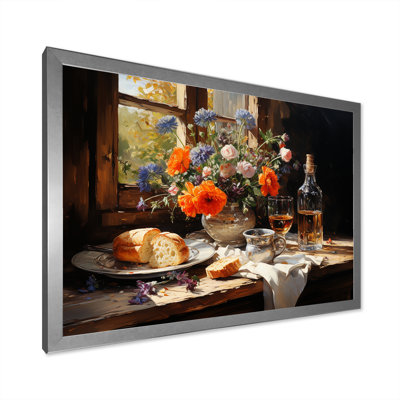 Banquet rustique en France