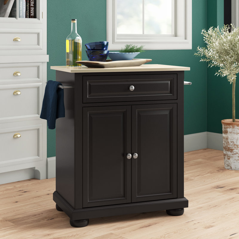 Hedon Kitchen Cart, Black