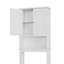Armoire de rangement au-dessus de la toilette-122264924