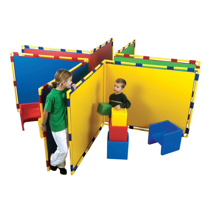 Big Screen Right Angle PlayPanel Furniture, Green