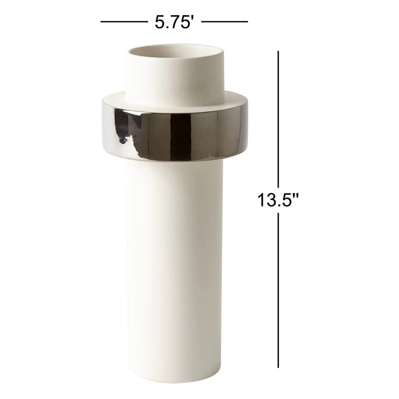 Vase en argent