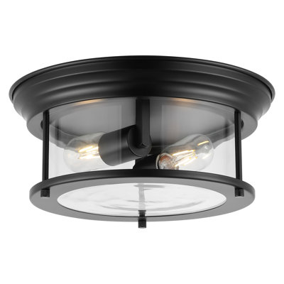 Ceballos Glass Flush Mount