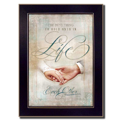 Each Other by Mollie B. - Picture Frame Graphic Art Print on Paper