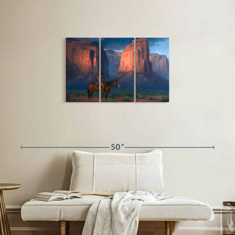 Lelar The Spell Of Monument Valley, 20" H x 33" W