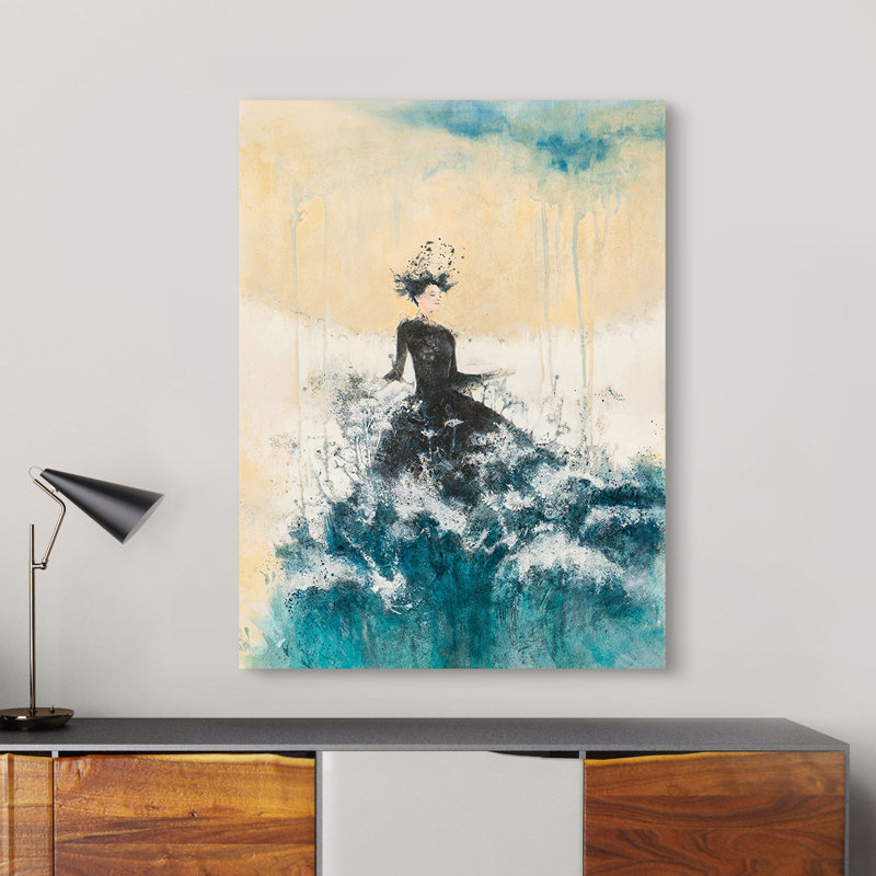 Waves Of Magic by Erica Pagnoni - Wrapped Canvas Art Prints, 100cm H x 70cm W x 4cm D