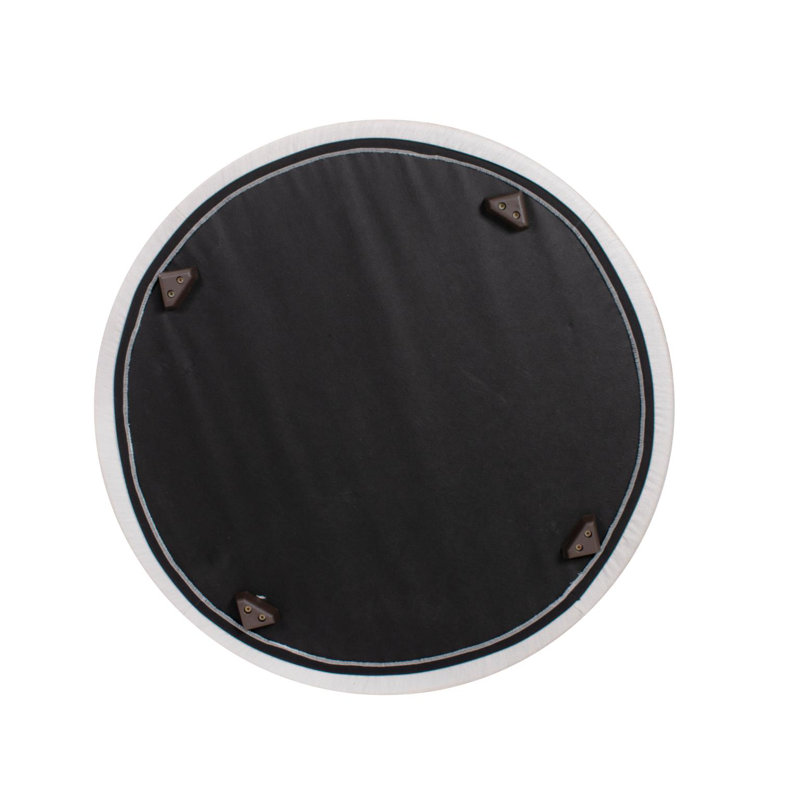 Indoor/Outdoor Universal Round Ottoman Dune Terra, Sand