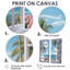 Rehkop - impressions sur toile blanches-114717753-114717752-114717754