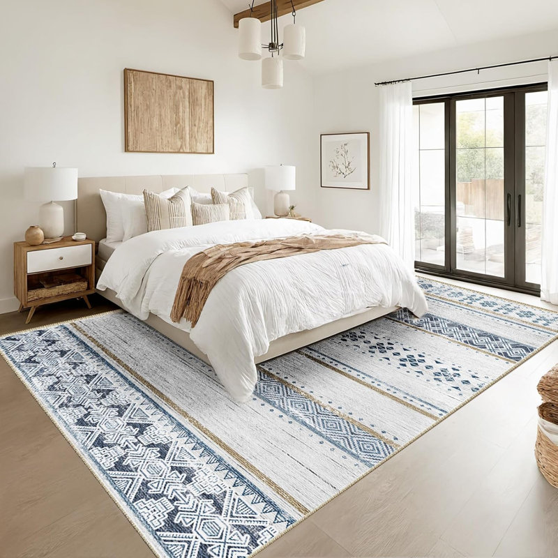 Le tapis du salon est lavable
