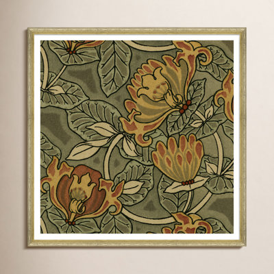 Textile Patterns 19th Century Wall Art