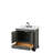 Deborah 36'' Single Bathroom Vanity with Marble Top-98262646-80205291