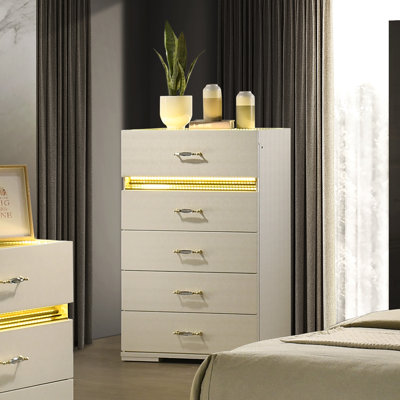 Commode 5 tiroirs Arica