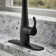 Simplice Touchless Pull-Down Kitchen Sink Faucet with Three-Function Sprayhead
