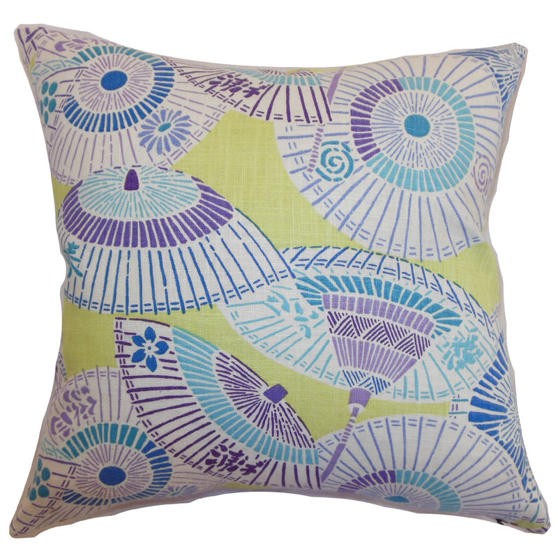 Housse de coussin valkeala géométrique, 20 po x 20 po, Printemps