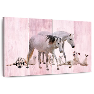 Brampt Dogs And Horses