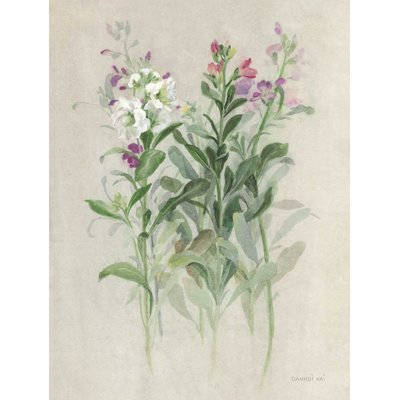 «Sprigs of June I» par Danhui Nai - reproduction d'art sur toile tendue