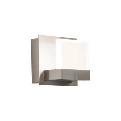 DCFB2C4FAA884042A88F59A237964646 Arlo 5 In. LED Wall Sconce Satin Nickel 120v, 3500k