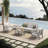Outdoor patio 5-Person modular Sofa Conversation Seating Group with Cushions-477172617-477172619